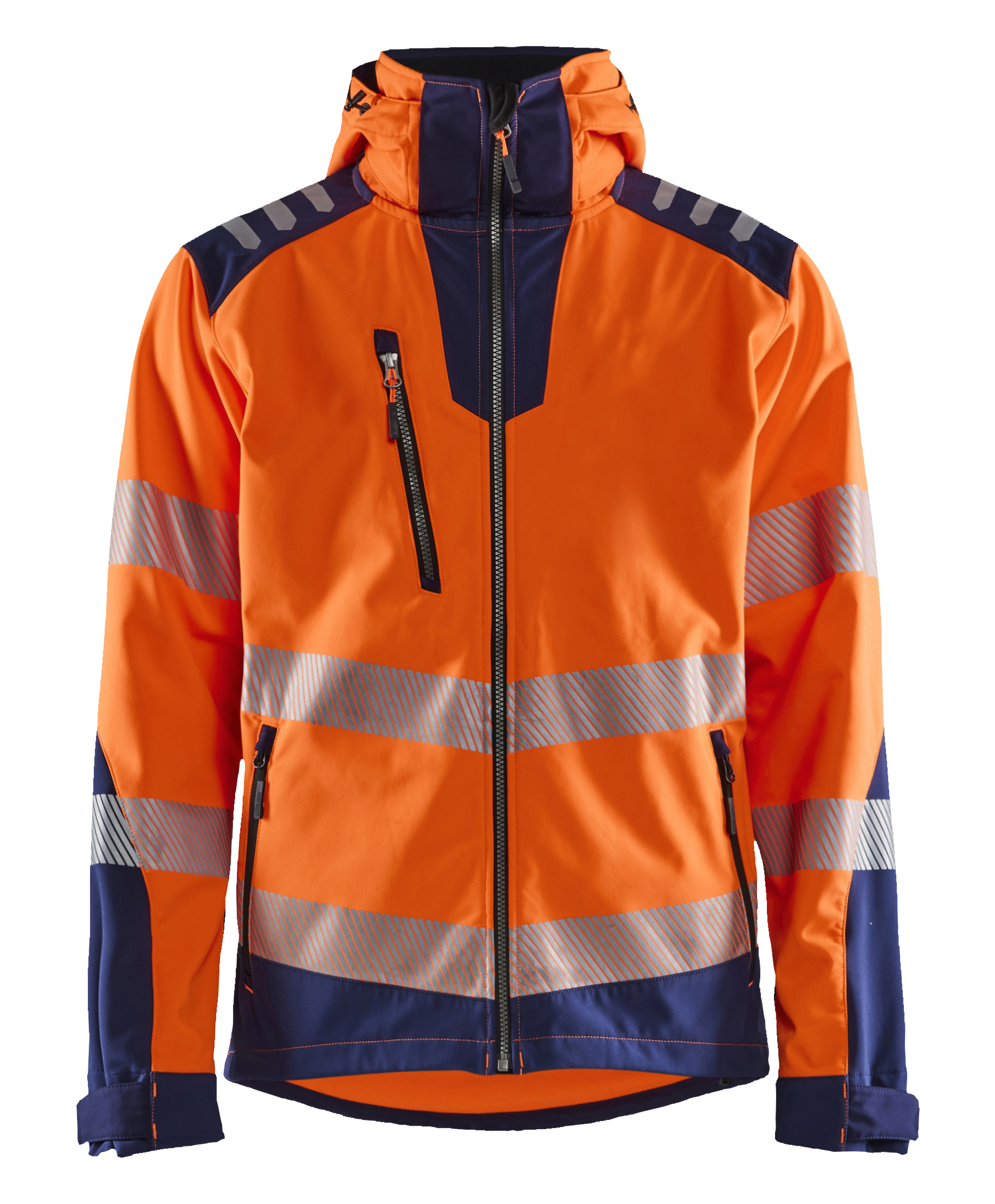 Blåkläder 4491 Hi-Vis Softshell jacket - Image 3