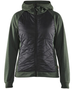 Alternative view of Blåkläder 3464 Women's hybrid Sweater - 100% polyester fleece one side brush