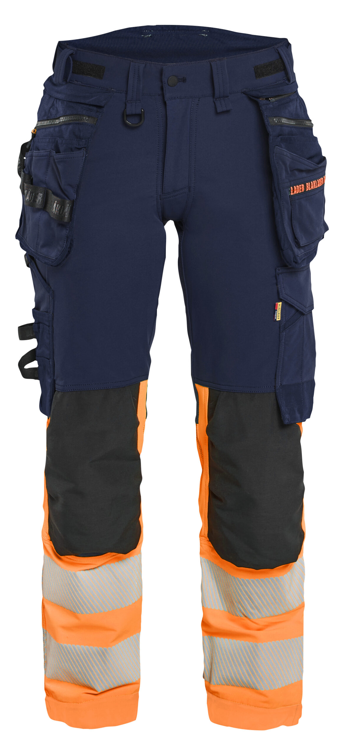 Blåkläder 7025 Women's Hi-Vis trousers 4-way stretch - Image 2