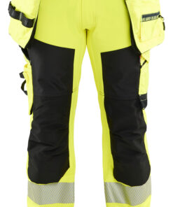 Blåkläder 1820 Hi-vis Softshell Trousers - Image 2