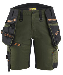 Alternative view of Blåkläder 7175 STRIKER Women's Craftsman Shorts Stretch
