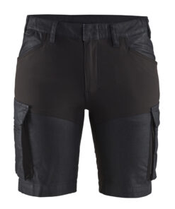 Blåkläder 7137 Women's Service Shorts Denim Stretch