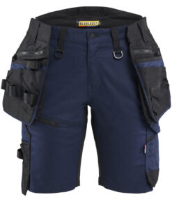 Blåkläder 7175 STRIKER Women's Craftsman Shorts Stretch - Image 4