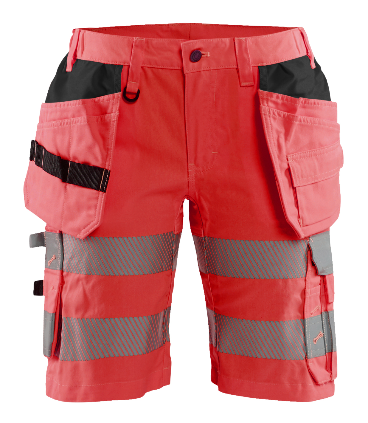 Blåkläder 7186 Women's Hi-Vis Shorts Stretch - Image 2