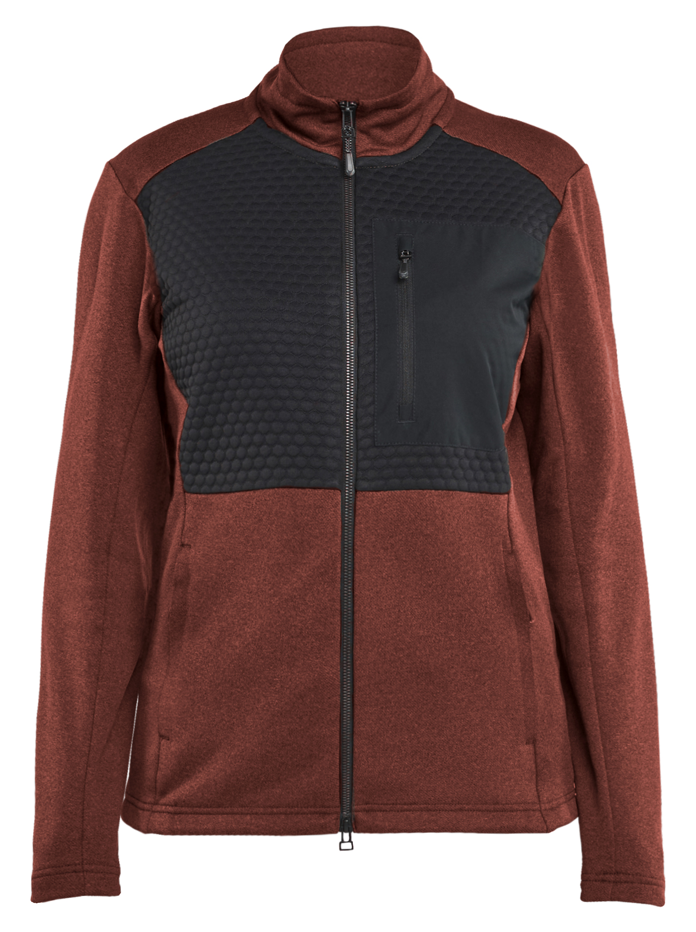 Blåkläder 3549 Women's Sweatshirt Full Zip - 100% polyester fleece one side brush