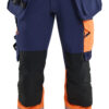 Navy Blue/Orange