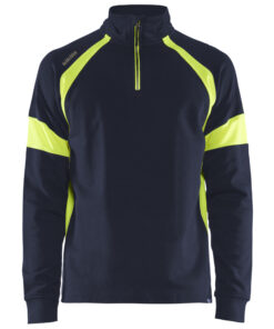 Blåkläder 3550 Sweatshirt with Hi-Vis panels