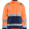 Orange/Navy Blue