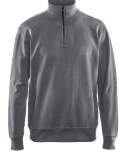 Blåkläder 3369 Sweatshirt with half zip - Image 3