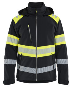 Blåkläder 4489 Hi-Vis Lightweight Lined Winter Softshell Jacket - Image 4