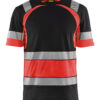 Black/Red Hi-Vis