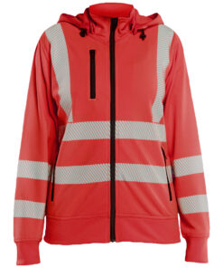 Blåkläder 3574 Women's Hi-Vis Sweatshirt detachable hood - Image 3