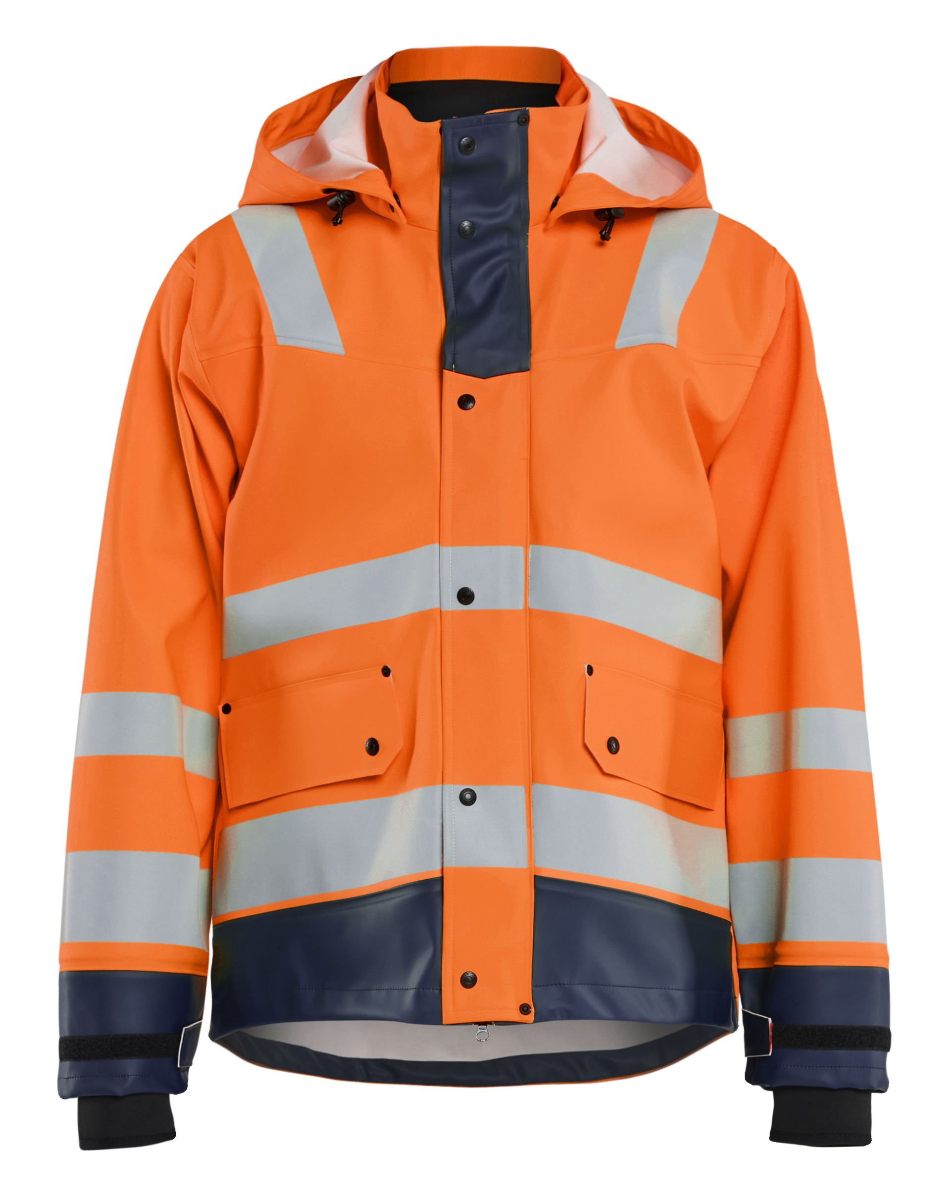 Blåkläder 4327 Rain jacket Hi-Vis Level 3 - Image 4