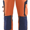 Orange/Navy Blue