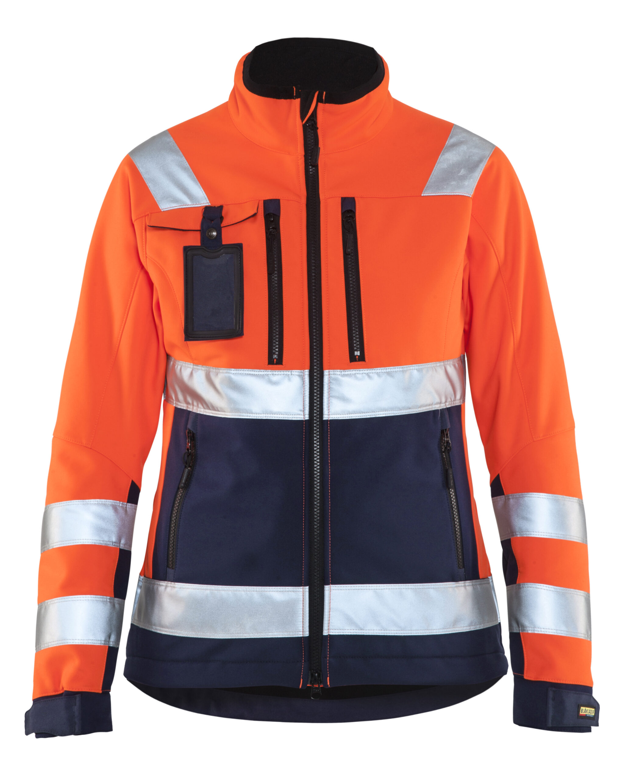 Blåkläder 4902 Women's Hi-Vis Softshell jacket - Image 3