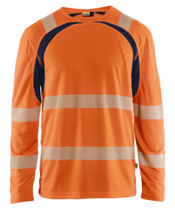 Blåkläder 3599 Hi-Vis UV-protected Long-sleeved T-shirt - Image 3