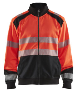 Blåkläder 3558 Hi-Vis sweatshirt with full zip - Image 4