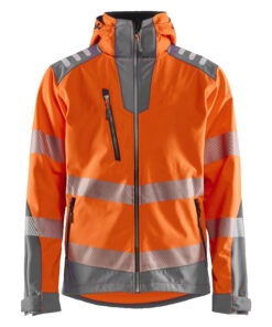 Blåkläder 4491 Hi-Vis Softshell jacket - Image 5