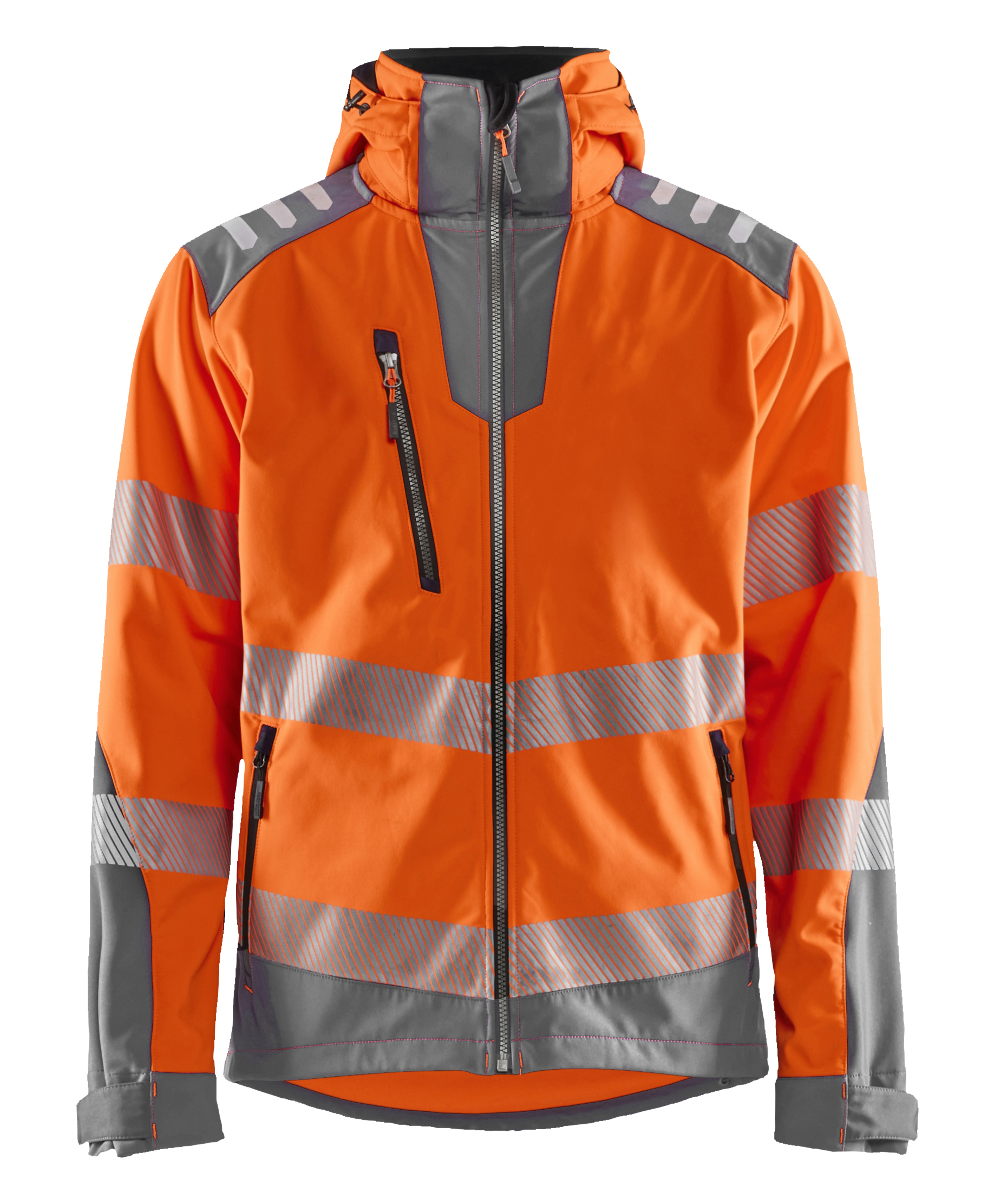 Blåkläder 4491 Hi-Vis Softshell jacket - Image 5