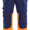 Navy Blue/Orange