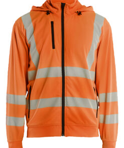 Alternative view of Blåkläder 3573 Hi-Vis Sweatshirt detachable hood