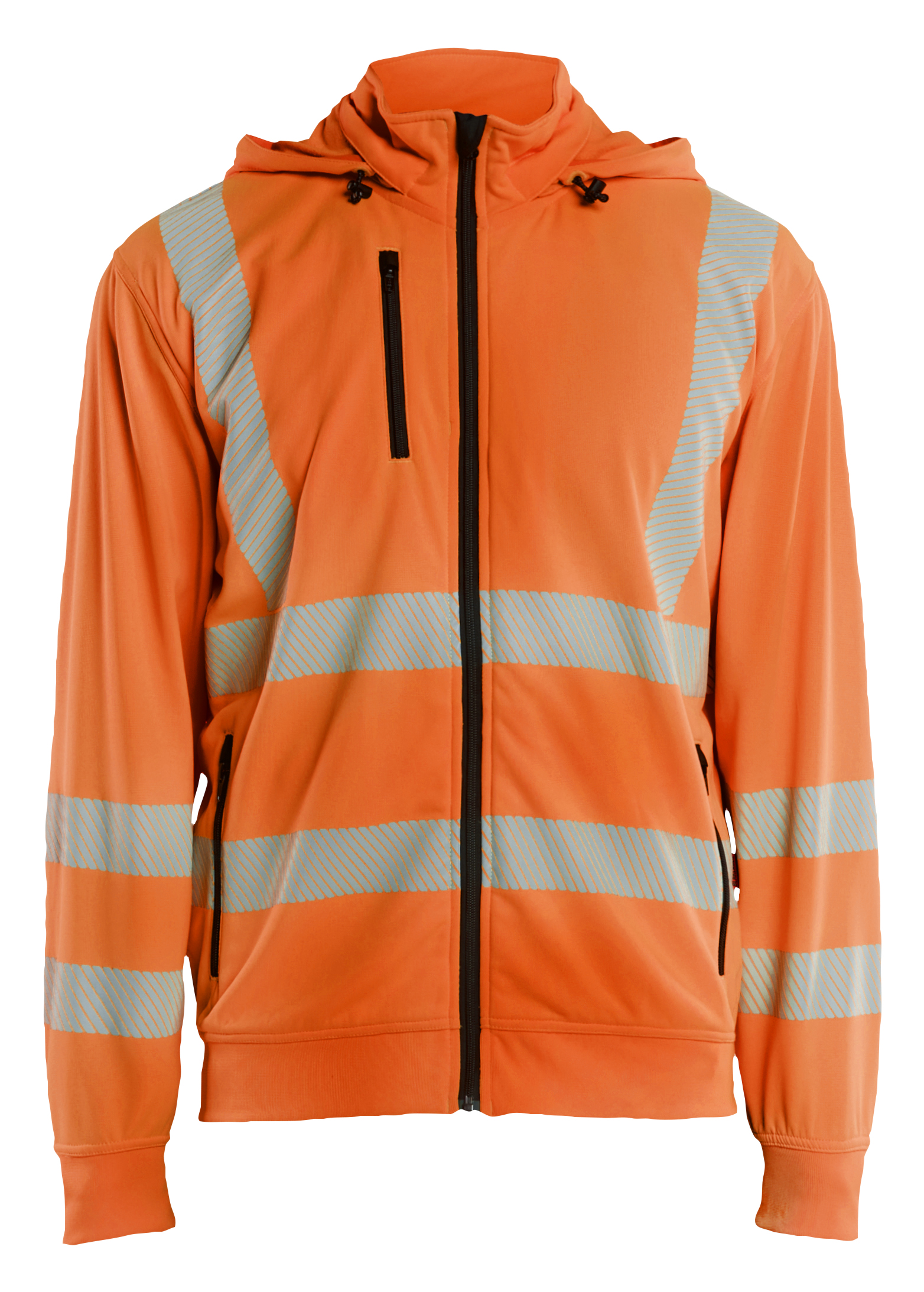 Blåkläder 3573 Hi-Vis Sweatshirt detachable hood - Image 2