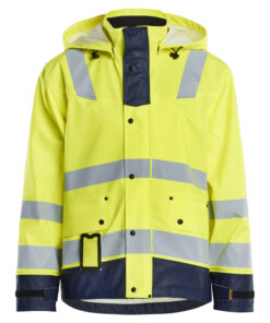 Alternative view of Blåkläder 4302 Rain jacket Hi-Vis Level 2
