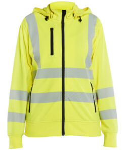Blåkläder 3574 Women's Hi-Vis Sweatshirt detachable hood