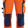 Orange/Navy Blue