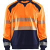 Orange/Navy Blue
