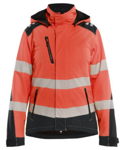 Blåkläder 4401 Women's Hi-vis Lightweight lined Winter Softshell Jacket - Image 4
