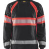 Black/Red Hi-Vis