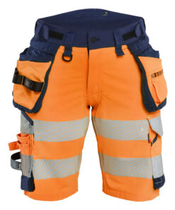 Blåkläder 7020 Women's Hi-Vis shorts 4-way stretch - Image 3