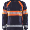 Navy Blue/Orange