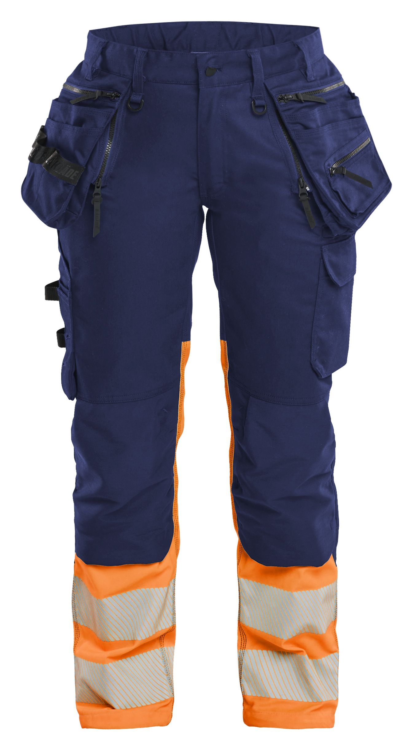 Blåkläder 7030 Women's Hi-vis Trousers Stretch - Image 2
