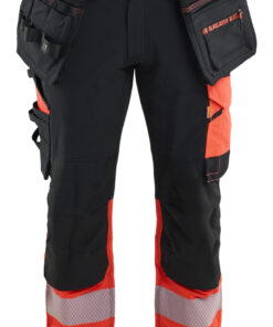 Blåkläder 1145 ToolRig™ Hi-Vis Trousers 4-Way Stretch - Image 4