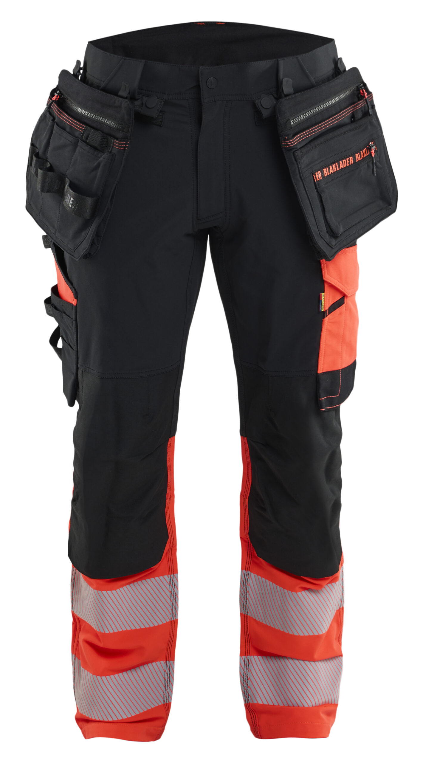 Blåkläder 1145 ToolRig™ Hi-Vis Trousers 4-Way Stretch - Image 4