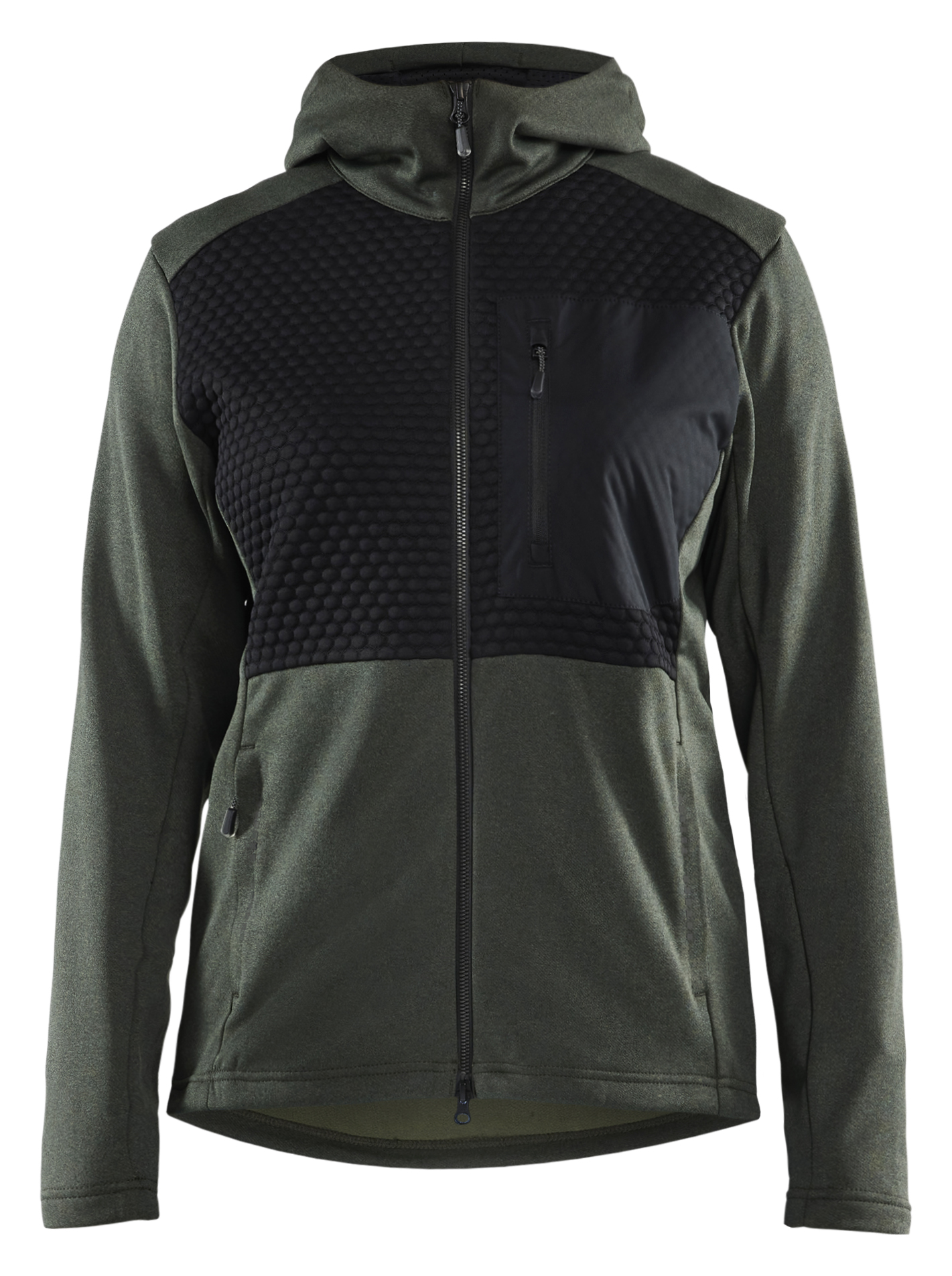 Blåkläder 3542 Womens's Hoodie with full-length zip - Image 2