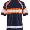 Navy Blue/Orange