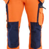 Orange/Navy Blue