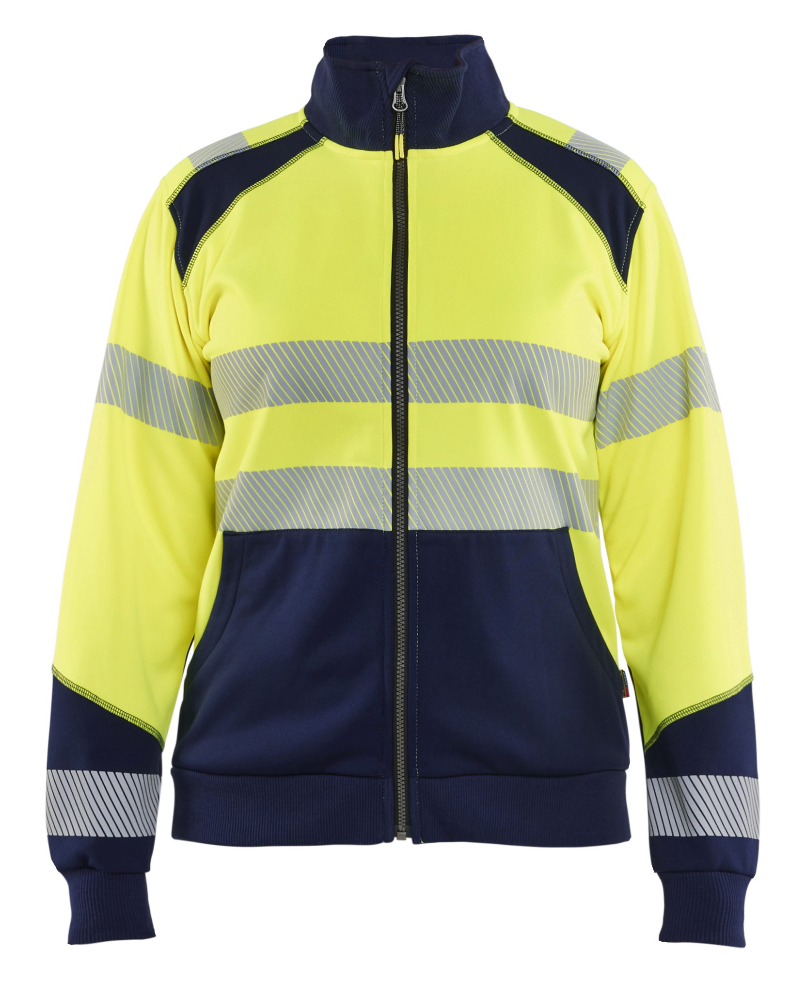 Blåkläder 3508 Women’s Hi-Vis Sweatshirt with zipper