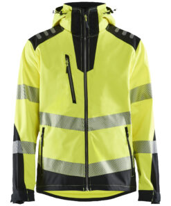 Alternative view of Blåkläder 4491 Hi-Vis Softshell jacket