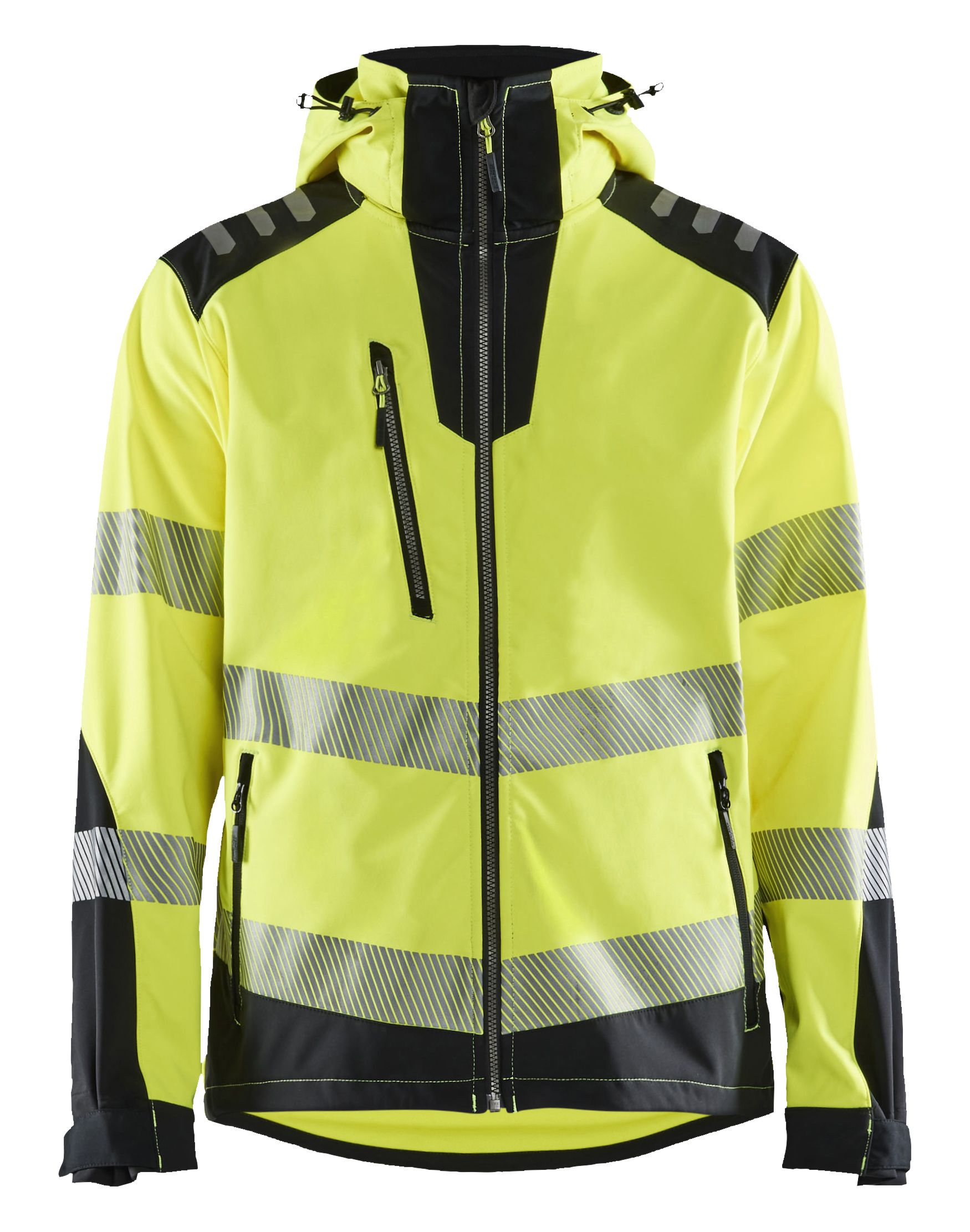 Blåkläder 4491 Hi-Vis Softshell jacket - Image 2