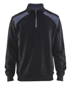 Blåkläder 3353 Half-zip 2-tone sweatshirt - Image 4
