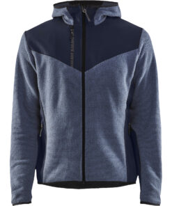 Blåkläder 5940 Knitted Jacket with Softshell - Image 4