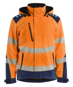 Blåkläder 4400 Hi-vis Lightweight lined Winter Softshell Jacket - Image 3
