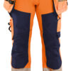 Orange/Navy Blue