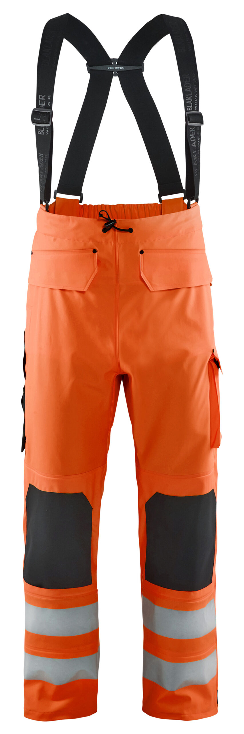 Blåkläder 1306 Rain trousers Hi-Vis Level 3 - Image 2