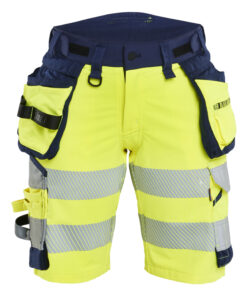 Blåkläder 7020 Women's Hi-Vis shorts 4-way stretch