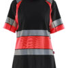 Black/Red Hi-Vis